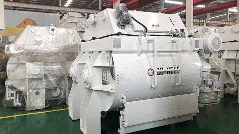 双卧轴搅拌机操作应该注意事项