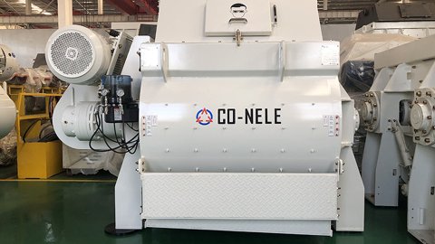 双卧轴搅拌机如何制砖