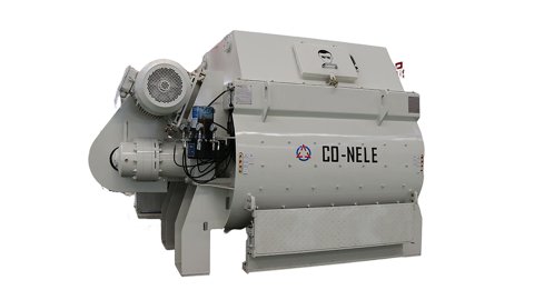 双卧轴搅拌机上置电机的优势