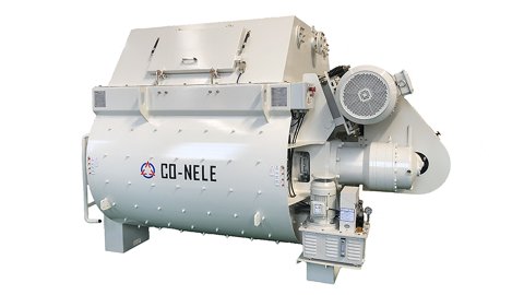 双卧轴搅拌机在危废固废行业的应用