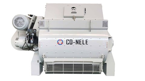 双卧轴搅拌机轴端漏料解决方法