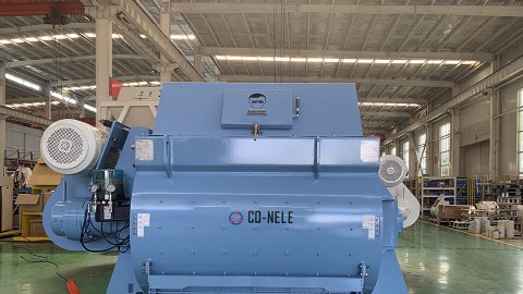 双卧轴搅拌机开机前准备工作