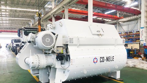 双卧轴搅拌机试料后如何进行设备的清理和维护