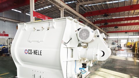 双卧轴干粉砂浆搅拌机对物料湿度的要求